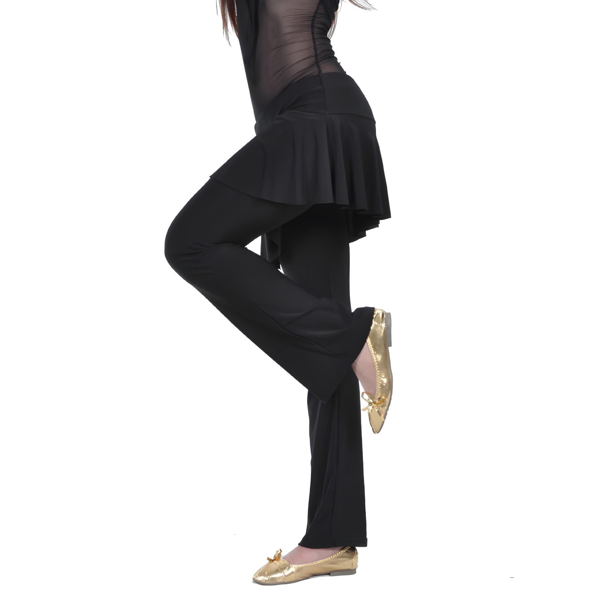 Picture of 03# Culottes Belly Dance Pants/Latin Dance Pants Square Dance Pants Latin Dance Culottes Latin Pants Skirt
