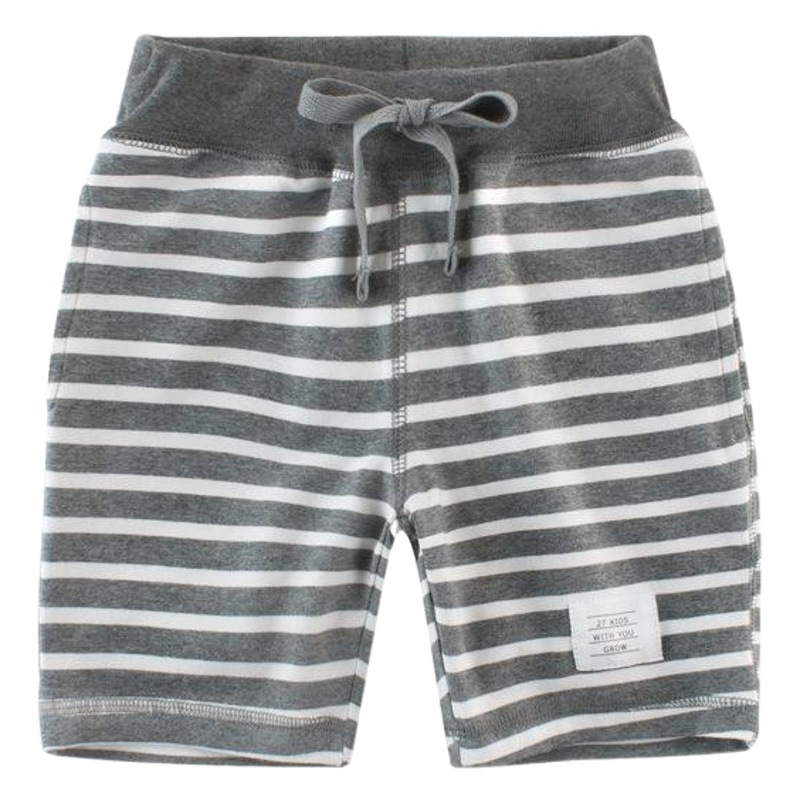 27kids Korean version of children's clothing summer new children's pants men's pants baby pants striped primary source