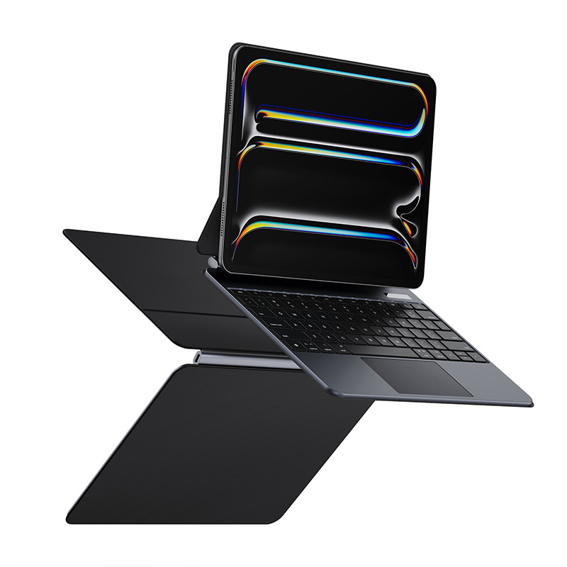 Picture of Suitable for Aluminum Alloy Apple Wonderful Control Keyboard iPadAir11 Magnetic Suspension Keyboard Protective Cover keyboard