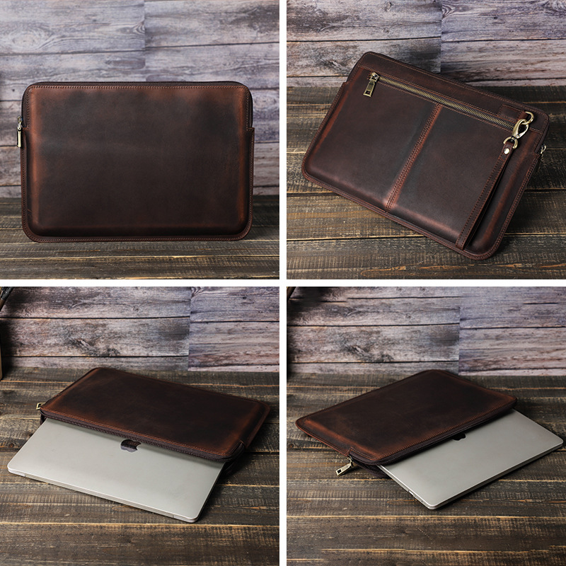 Picture of Suitable for the New MacBook Air13.3 Genuine Leather Protective Cover Apple Notebook Laptop Bag Dropshipping