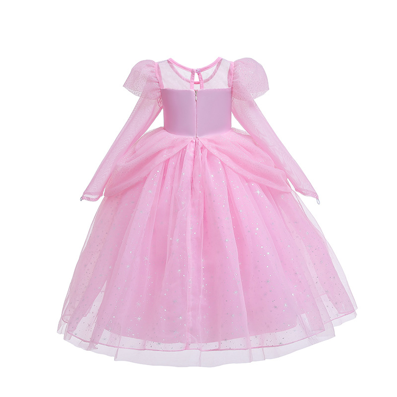 Picture of 2025 Export Kidsren's Clothing Autumn and Winter Princess Dress Girls Long-Sleeved Dress Kidsren's Halloween Costume Dropshipping