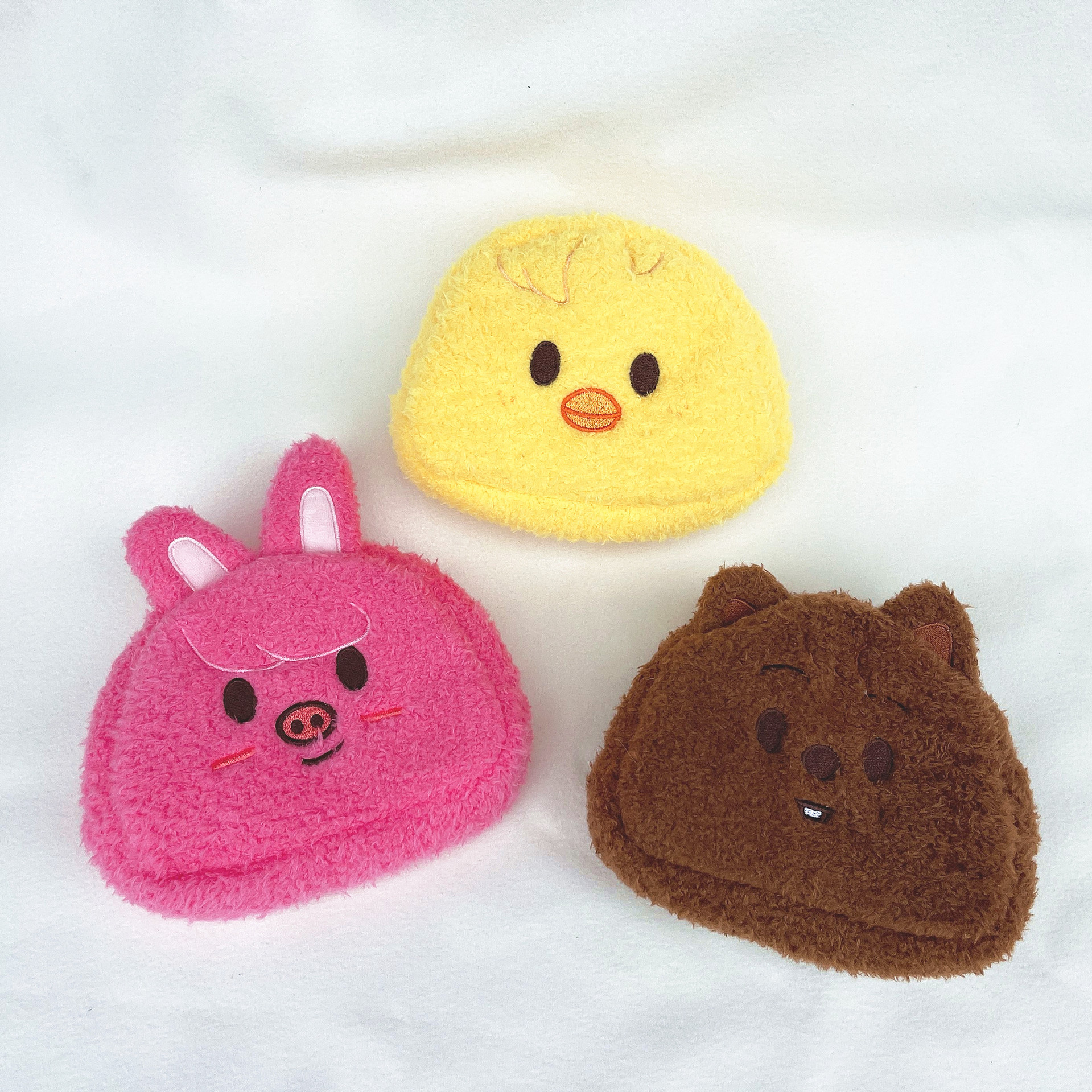 Picture of LoveSTAY SKZ'S Chocolate Factory Fluffy Pouch Storage Bag Cosmetic Bag