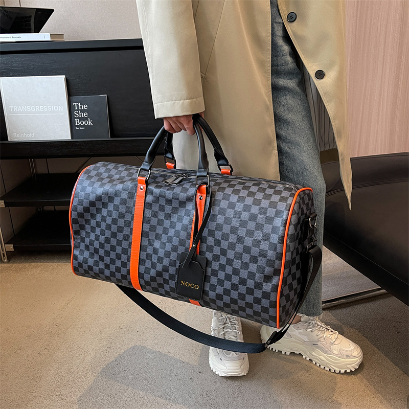 Large Capacity Portable Luggage Bag Men's Fashion Travel Short-distance Travel Bag Women's Travel One-shoulder Crossbody Boanting Bag