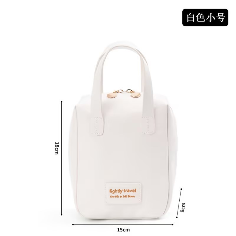 Picture of ins style shell cosmetic bag large capacity portable makeup travel storage bag women's wash bag