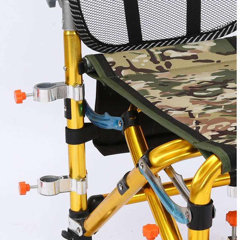 Picture of Factory wholesale fishing umbrella stand fishing chair aluminum alloy folding umbrella stand fishing gear fishing chair umbrella stand accessories