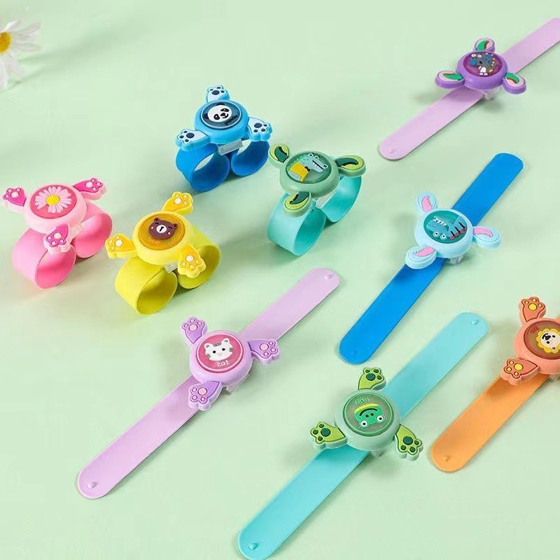 Picture of Cartoon Gyro Bracelet Luminous Summer Hot Sale Flash Children's Cartoon Rotary Watch Stall Night Market Square Hot Sale