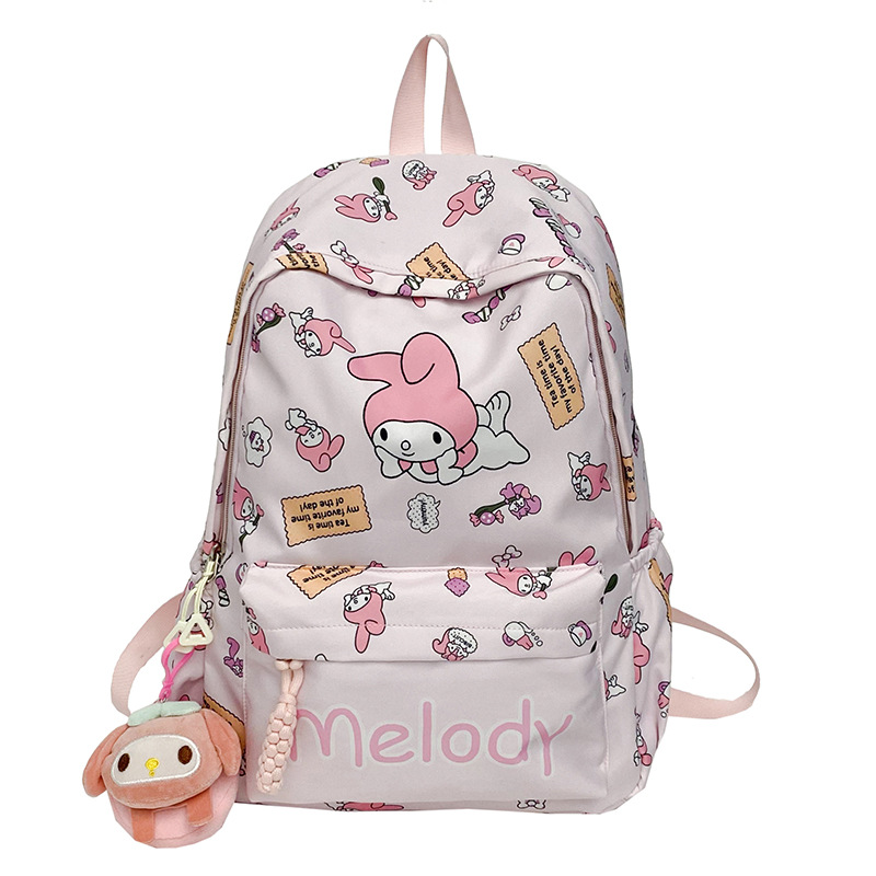 Picture of Japanese Ins Large Capacity Backpack for Grade 3-6 Female Campus Middle School Student Schoolbag All-match Breathable Large Capacity Backpack