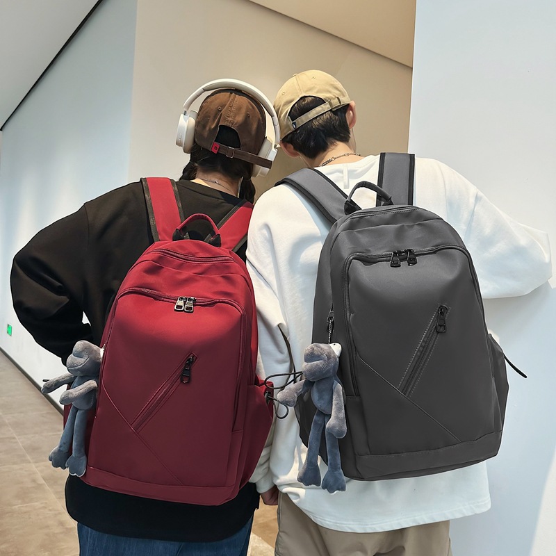 Picture of Korean style new large capacity backpack men's backpack versatile Rui camp schoolbag female college student junior high school student backpack