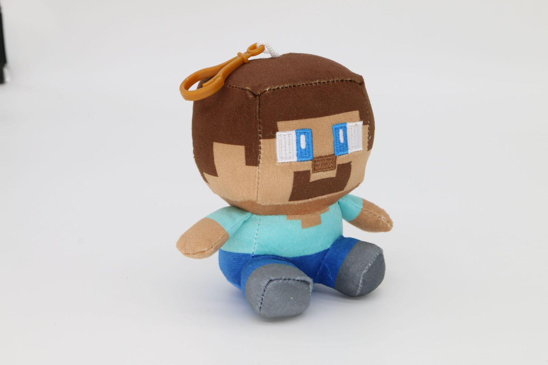 Picture of Cross-Border Minecraft Game Peripheral Plush Toys Creeper Steve Doll Keychain Backpack Pendant