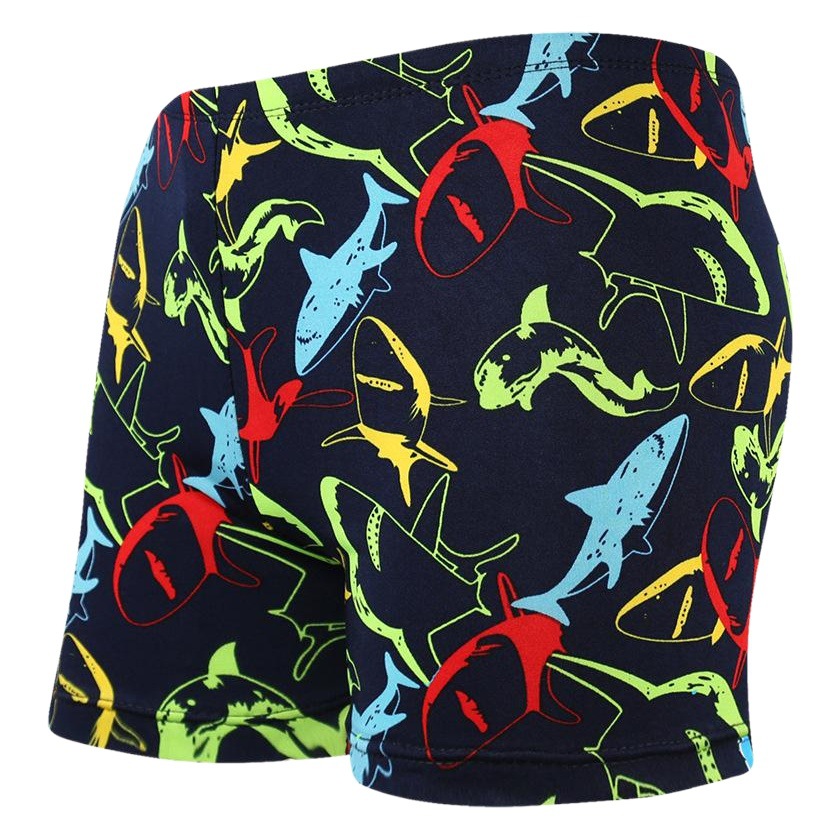 Explosions swimming trunks adult men's plus size anti-embarrassment boxer men's printing beach hot spring swimming trunks factory wholesale