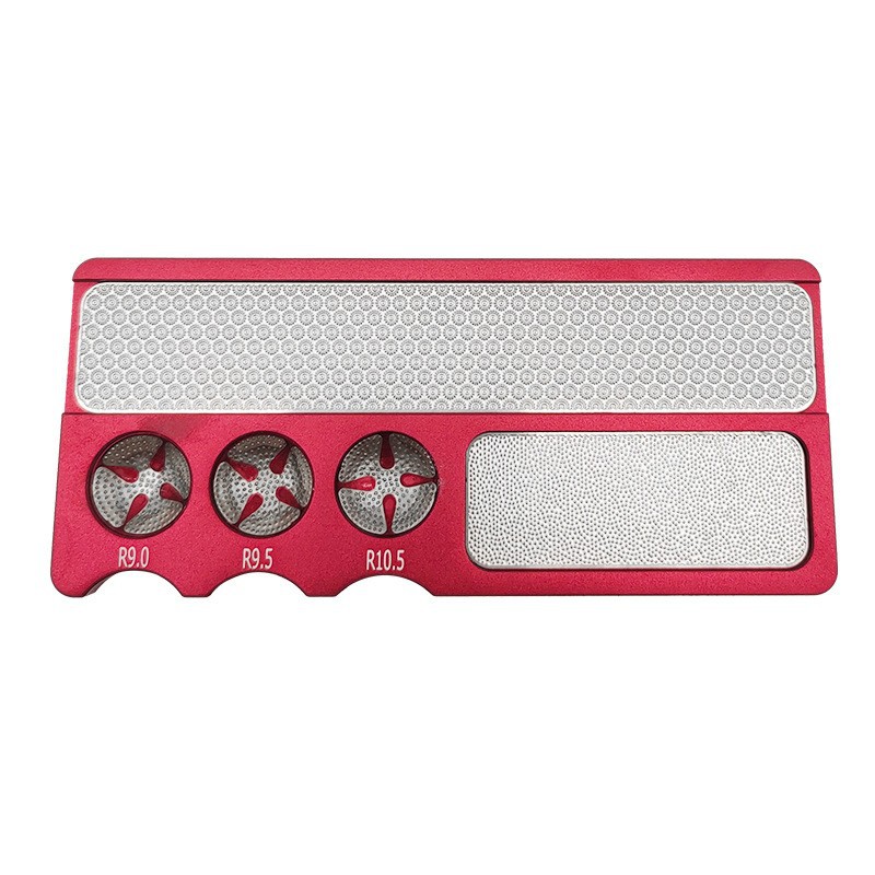 Picture of Nine-ball pool cue club head leather head repair grinding semi-circular flat hand file [thickness washboard]]