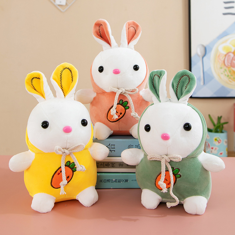 Picture of Factory wholesale eight inch grab doll 25cm down cotton plush toy doll machine doll wedding throw puppet