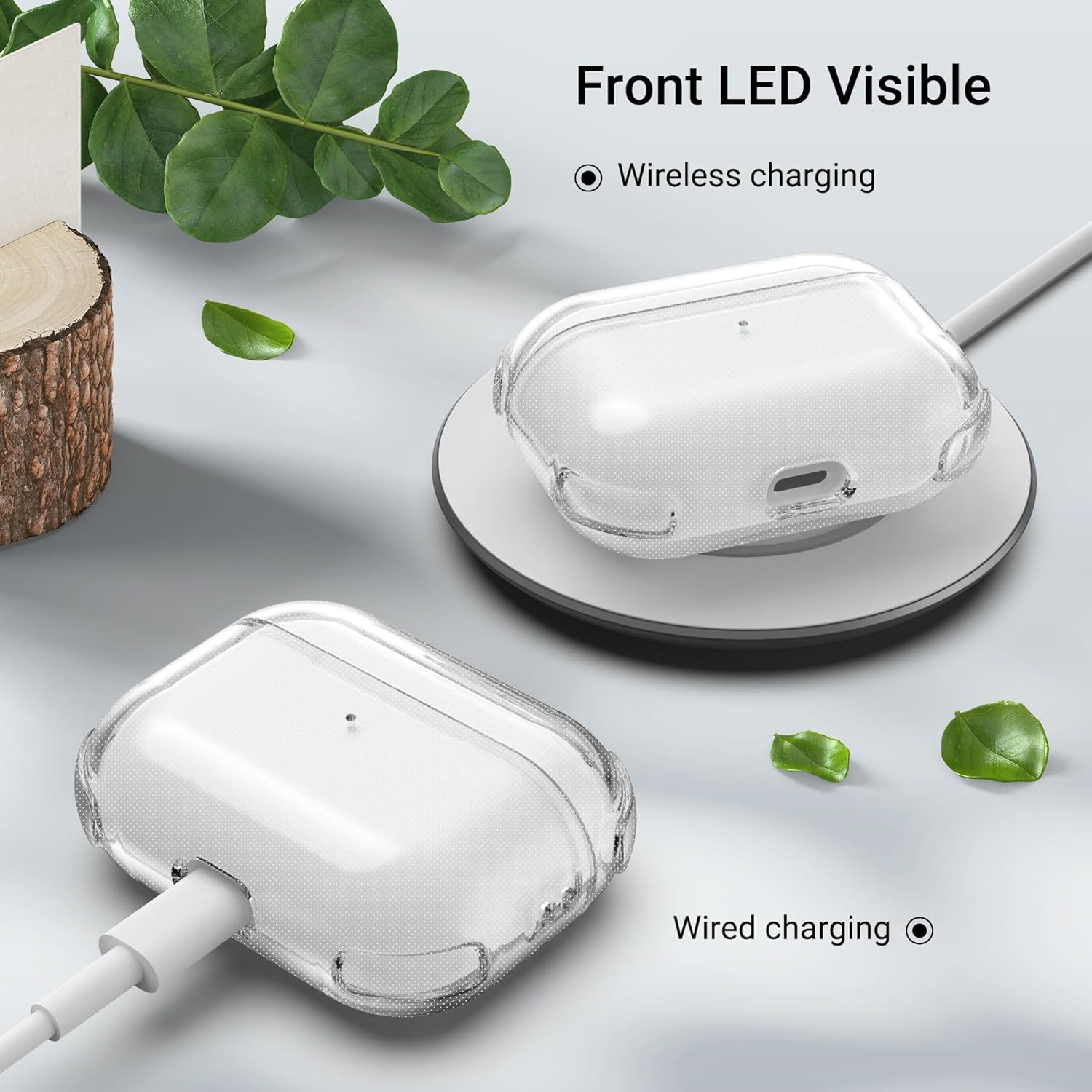 Picture of Suitable for AirPods Pro3 Headphone Cover Apple Bluetooth Pro2 Second Generation High Transparent Shell Airpods4 Protective Cover