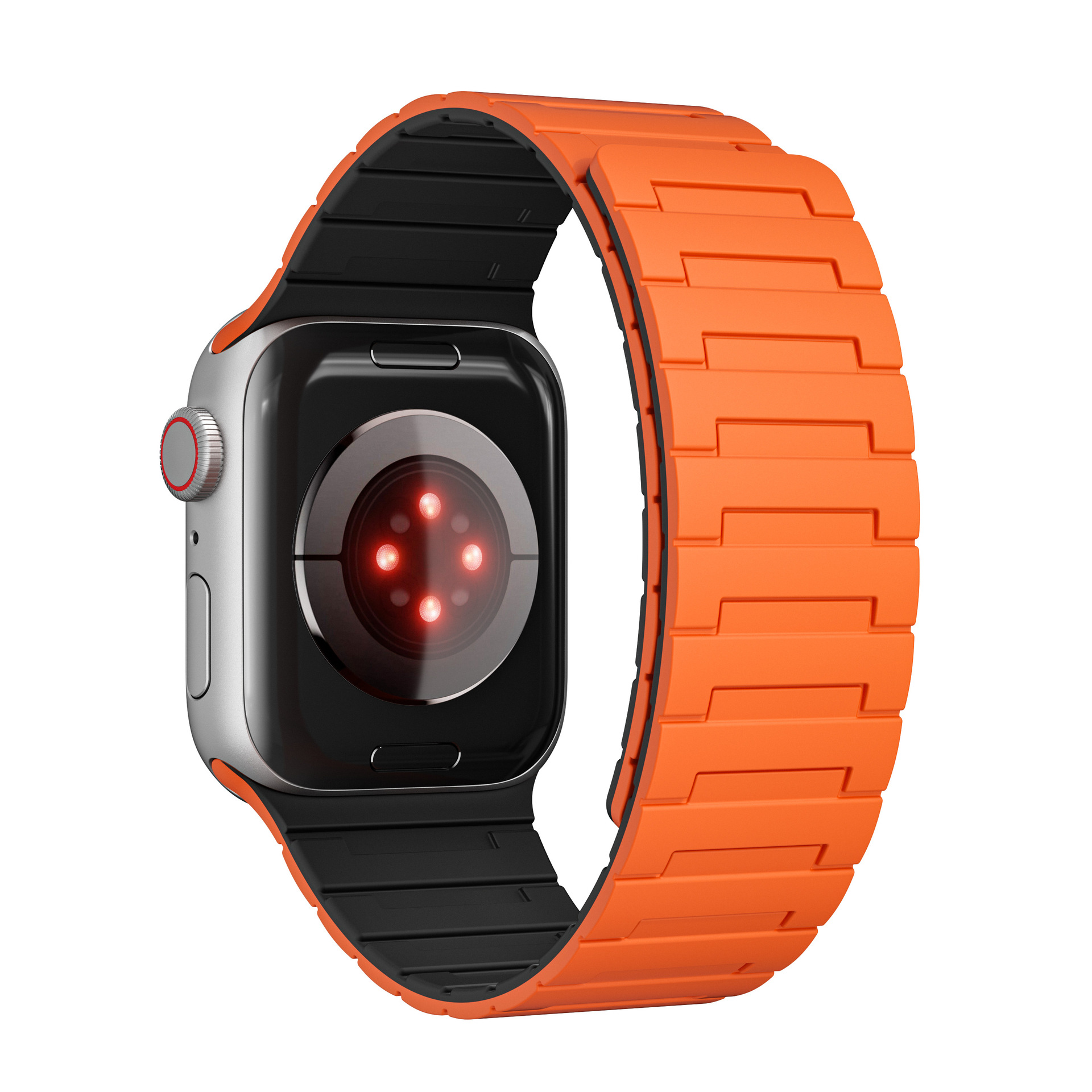 Picture of Suitable for Apple Watch Magnetic Silicone Strap Appleiwatchs1-10 Generation Magnetic Loop Strap Baigey