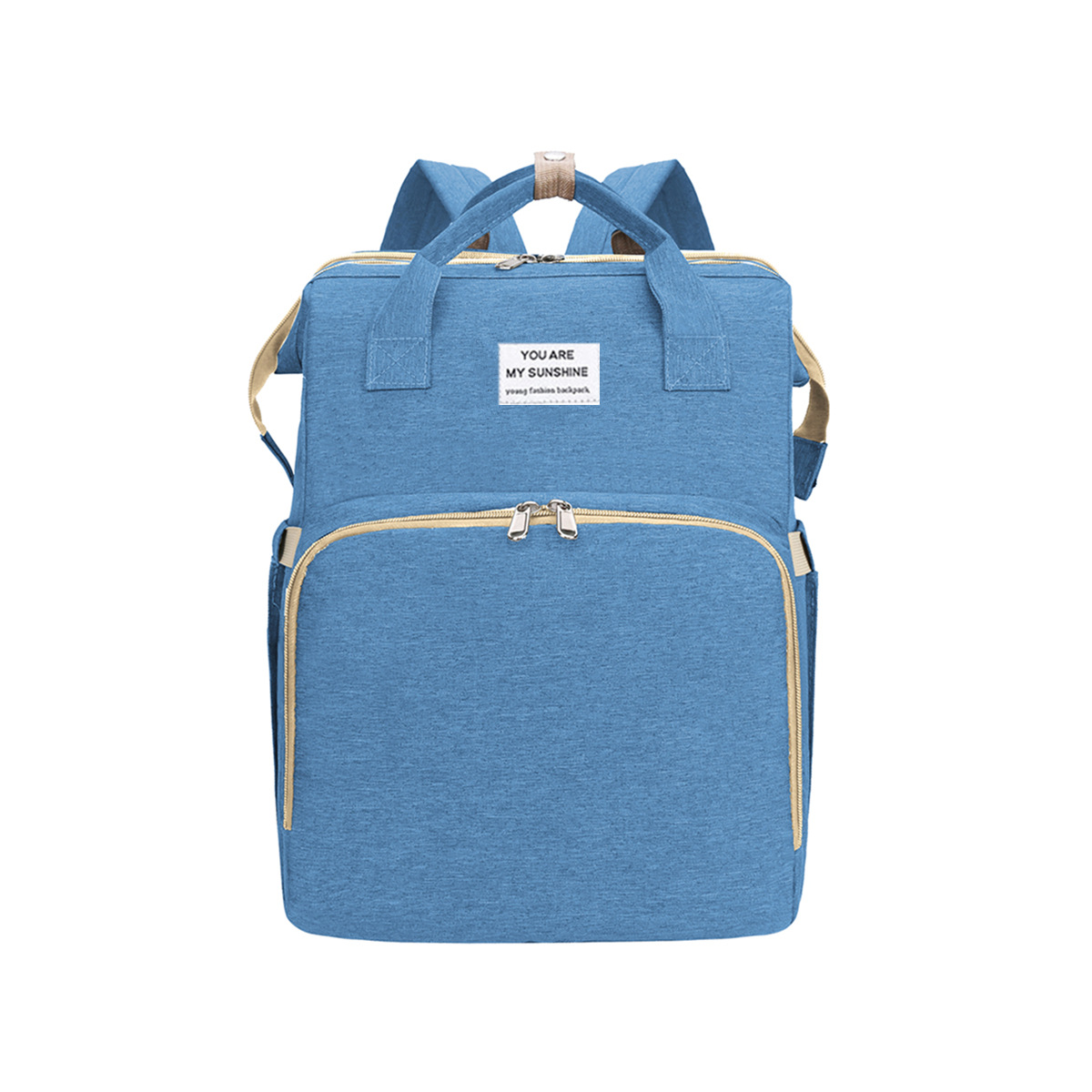 Picture of Portable Foldableing Mosquito Net Crib Mommy Bag Multi-Functional Outing Lightweight Large Capacity Casual Backpack Mother and Baby Bag