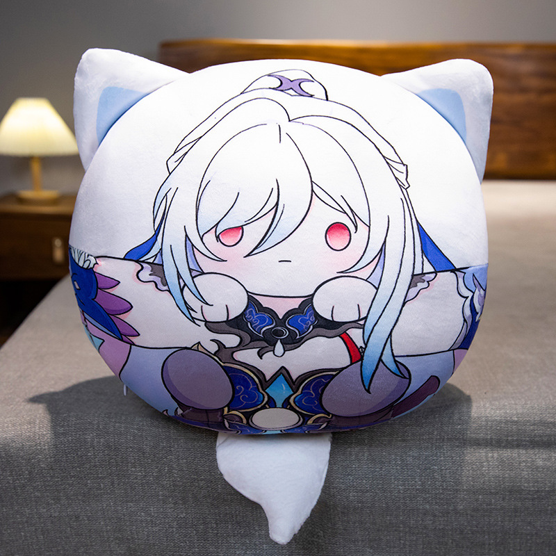 Picture of Xingqiong Railway Second Dimension Surrounding Kafka Pillow Drinking Yuejun Pendant Blade Jing Yuan Tuan Zi Silver Wolf Luo Cha Stop Cloud