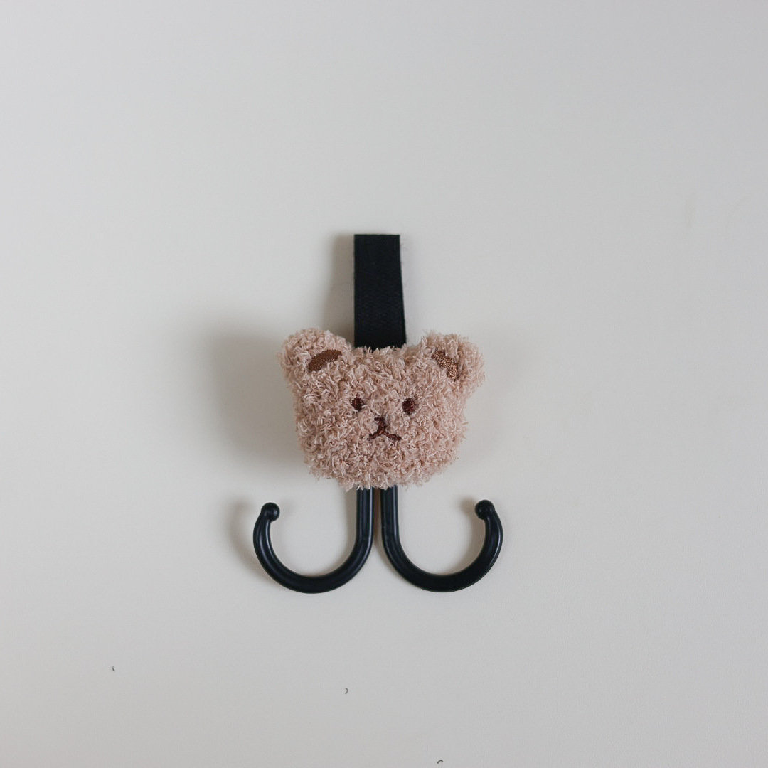 Picture of Han Feng Baby Car Hook Cartoon Bear Storage Double Hook Multifunctional Universal Hook Baby Car Accessories Storage Hook