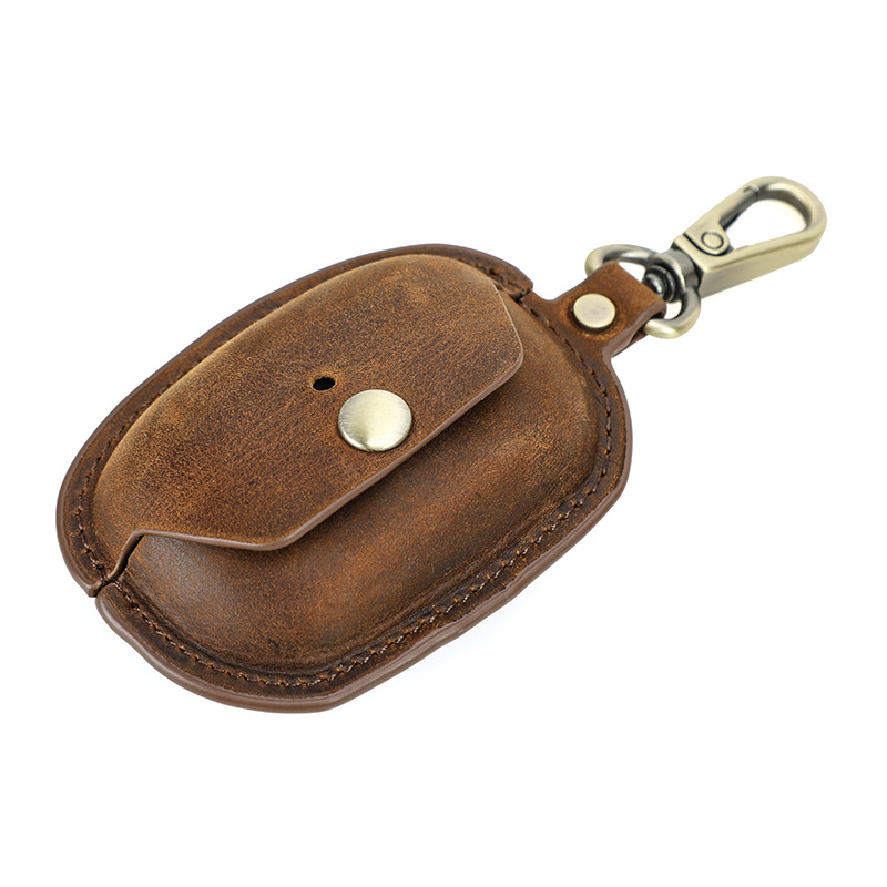 Picture of Suitable for new Sony wf-1000xm5 leather earphone case hook portable bluetooth headset protective case