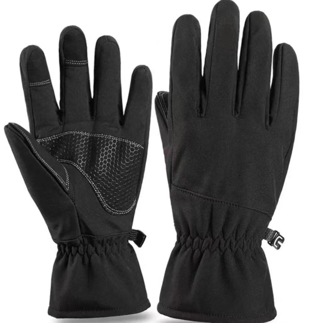 Picture of Cross-border PC camouflage winter outdoor ski gloves windproof waterproof fleece-lined warm motorcycle gloves factory direct sales