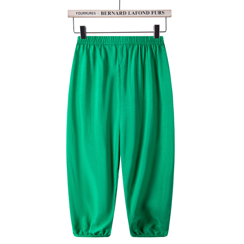 Picture of Summer Anti-Mosquito Thin Children's Casual Pants for Boys and Girls, Parent-Child Casual Long Pants, Breathable Boys' and Girls' Pants Wholesale