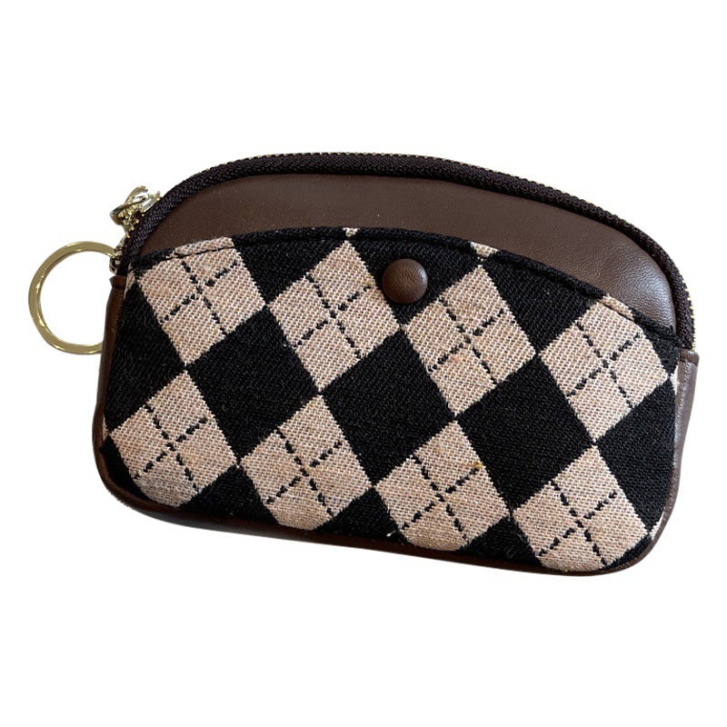 Small Wallet Women's 2025 New Niche Design Coin Purse High-end Sense Compact Ins Style Short Mini Coin Bag