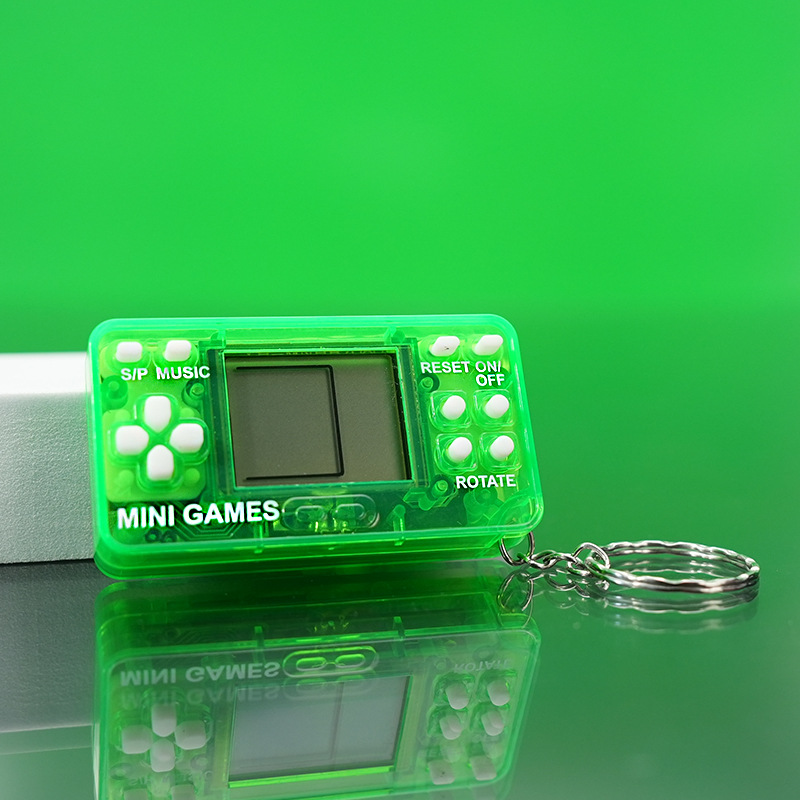Picture of Cross-border handheld mini Tetris video game machine nostalgic decompression children's creative keychain pendant