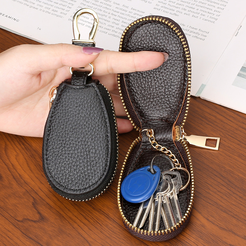 Picture of Key Bag Men's and Women's Lock Key Bag General Motors Large Capacity Multi-function Keychain Storage Bag Simple Small Household