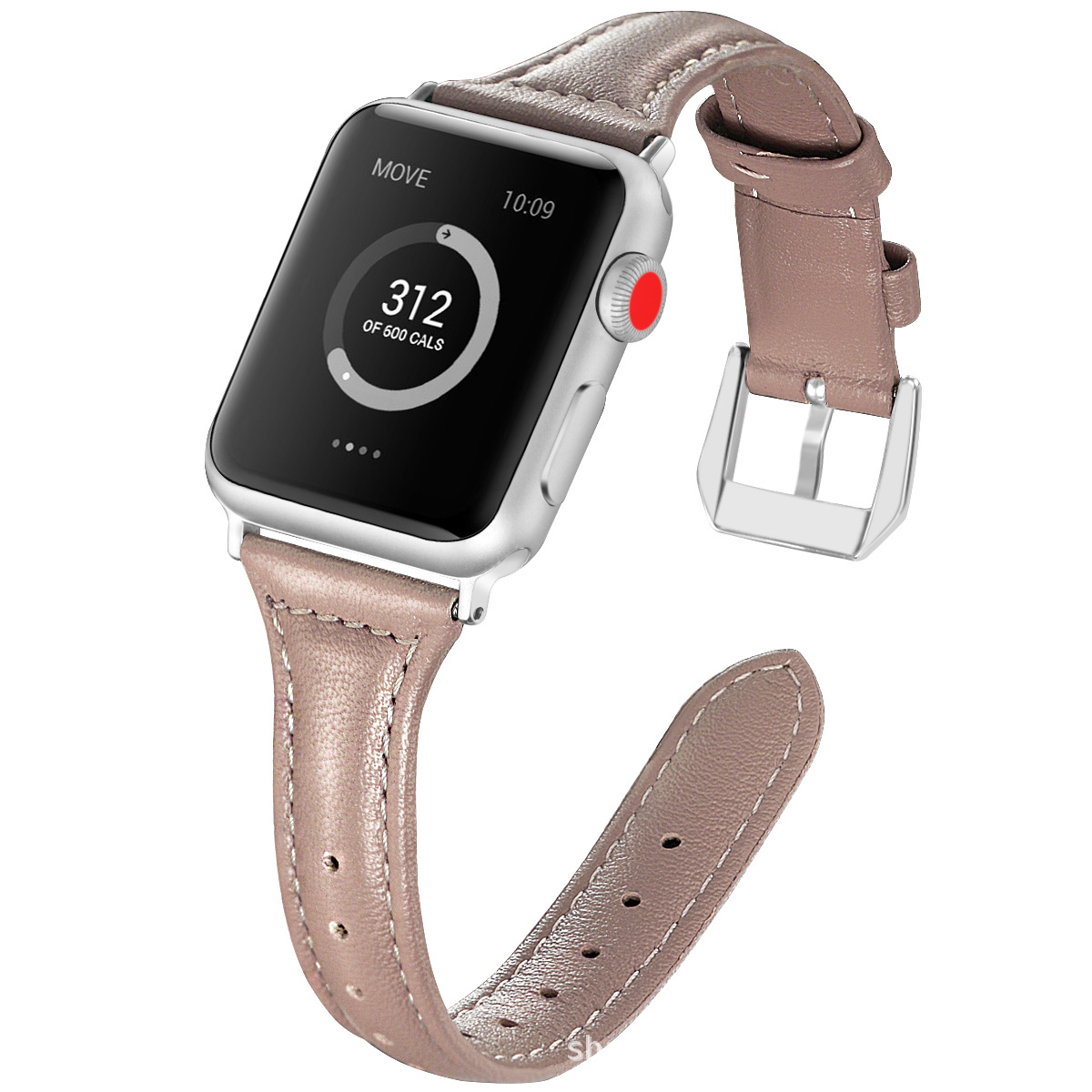 Picture of For Apple Watch Small Waist Leather Strap Apple iwatch109876SE Thin Strap Shrink Simple