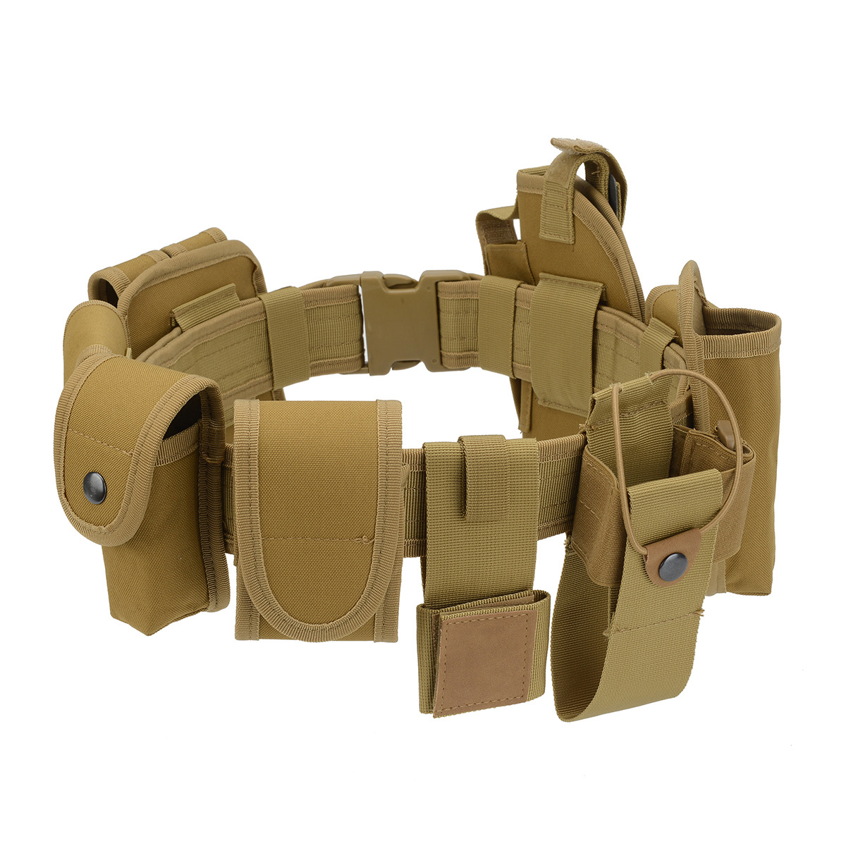 Picture of Oxford Cloth Belt Girdle Security Combination Multi-Functional Belt Training Duty Ten-Piece Set of Equipment