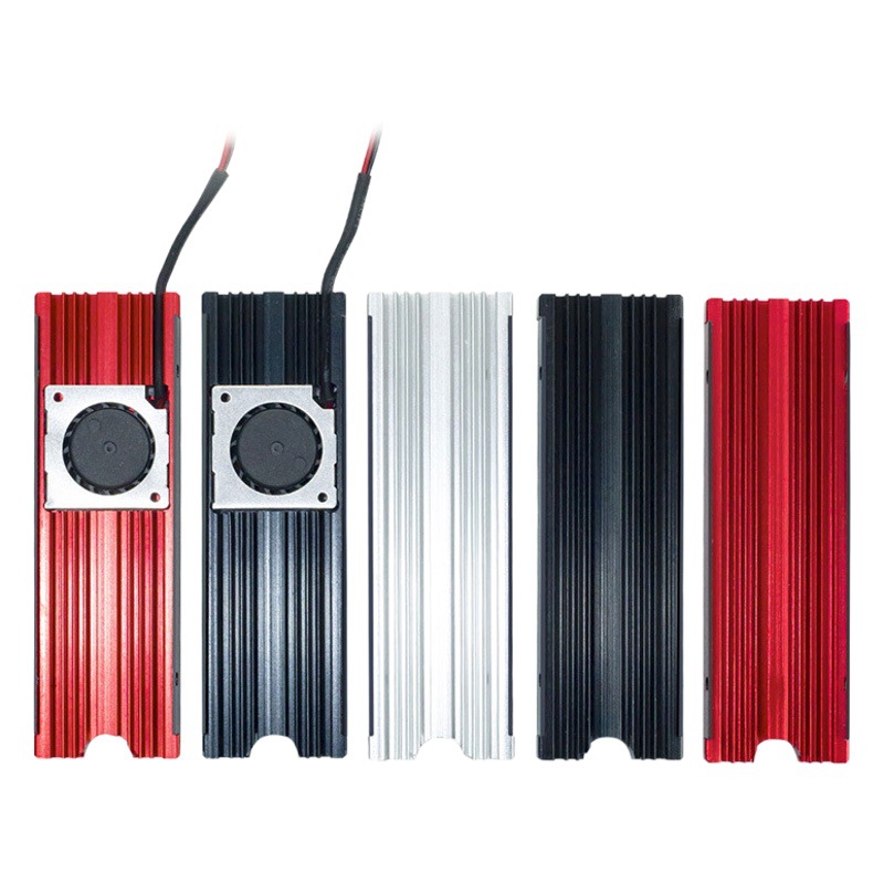 M.2 radiator SATA solid state drive NVME heat sink vest turbo fan super SSD aluminum alloy computer