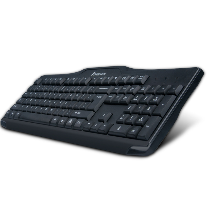 Picture of Sensoni K1 Black Samurai USB universal wired keyboard business office home laptop desktop keyboard