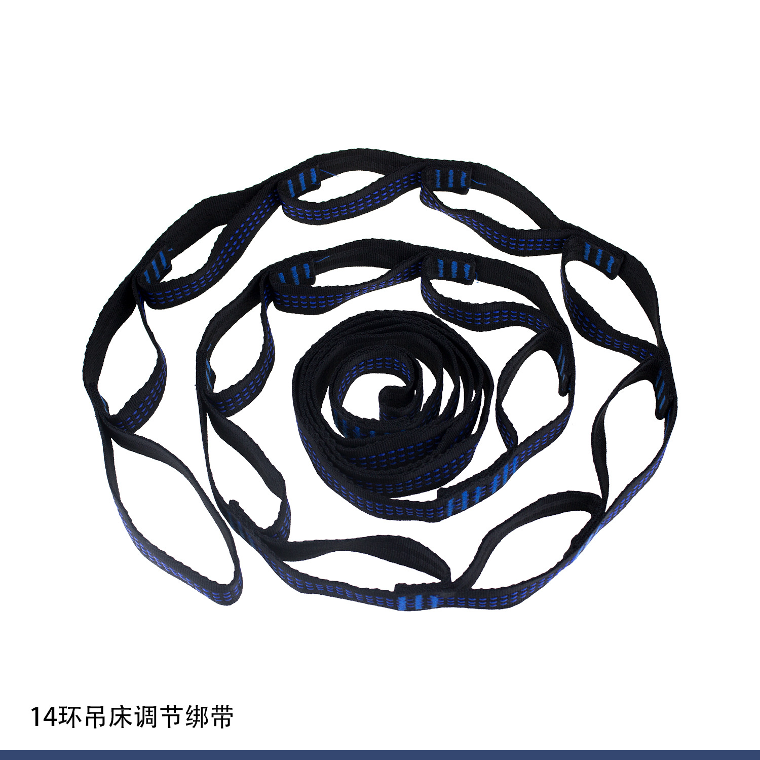 Picture of Hammock with outdoor hammock binding rope special binding tree binding belt high load-bearing webbing flat belt set knot hammock binding belt