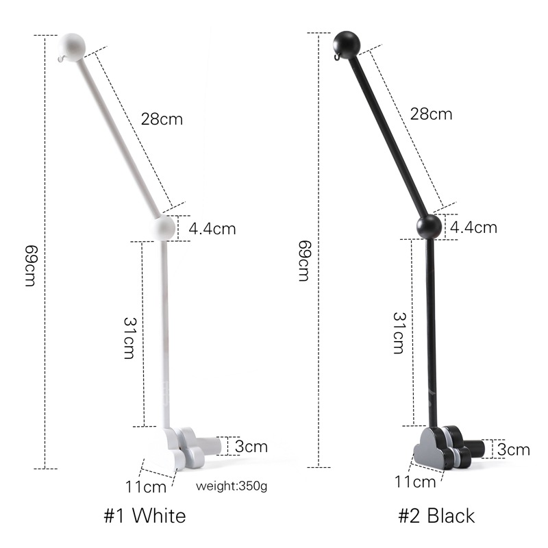 Picture of Cross-border New Baby Cloud Bed Bell Bracket 0-1 Year Old Newborn Bedside Pendant Baby Bed Bell Bracket Accessories