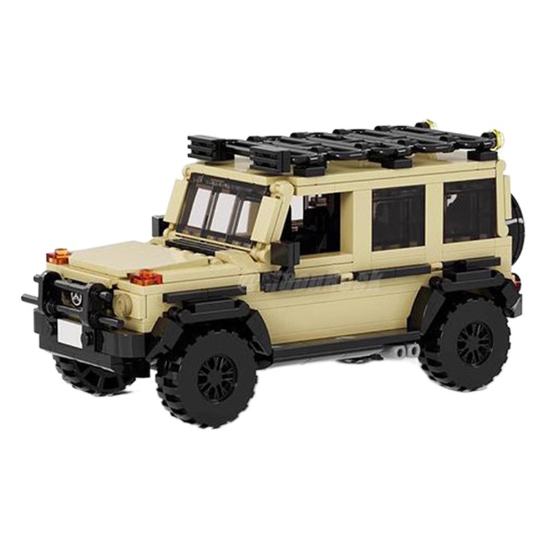 Compatible with Lego domestic building blocks MOC-118179 Mercedes-Benz G300P8 grid racing intelligence model