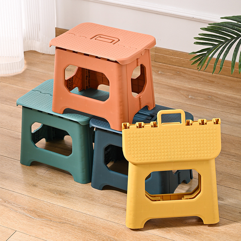 Picture of New Internet Celebrity 2023 Modern Casual Outdoor Portable Wholesale Plastic Mazar Bench Small Stool Folding Stool