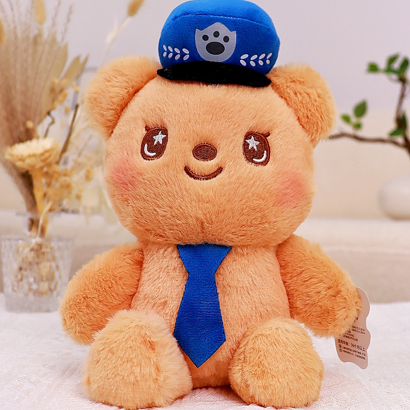 Picture of Factory wholesale wedding throwing interactive doll boutique 8-inch grasping doll plush toy clip Doll Doll batch