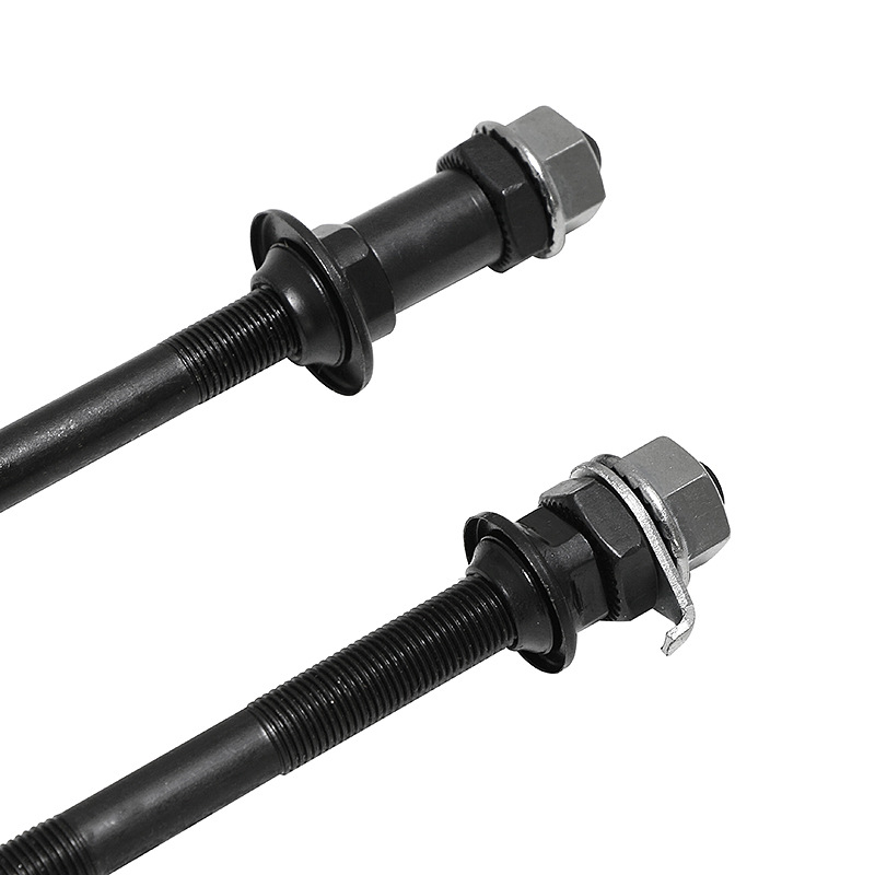 Picture of Mountain bike solid axle hub front and rear variable speed axle hub front and rear axle axle axle cross border