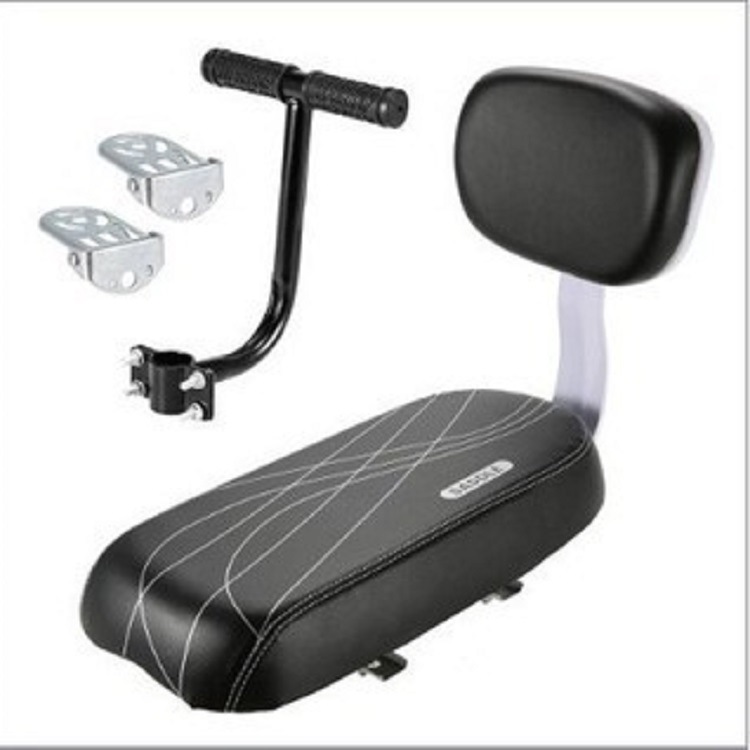 Picture of Bicycle Rear Cushion with Backrest Mountain Bike Rear Cushion Comfortable Child Seat Bicycle Rear Armrest