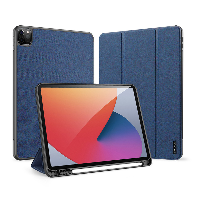 Picture of For iPadPro11 protective case with pen slot iPad10.2 dormancy flat protective case anti-fall leather case wholesale