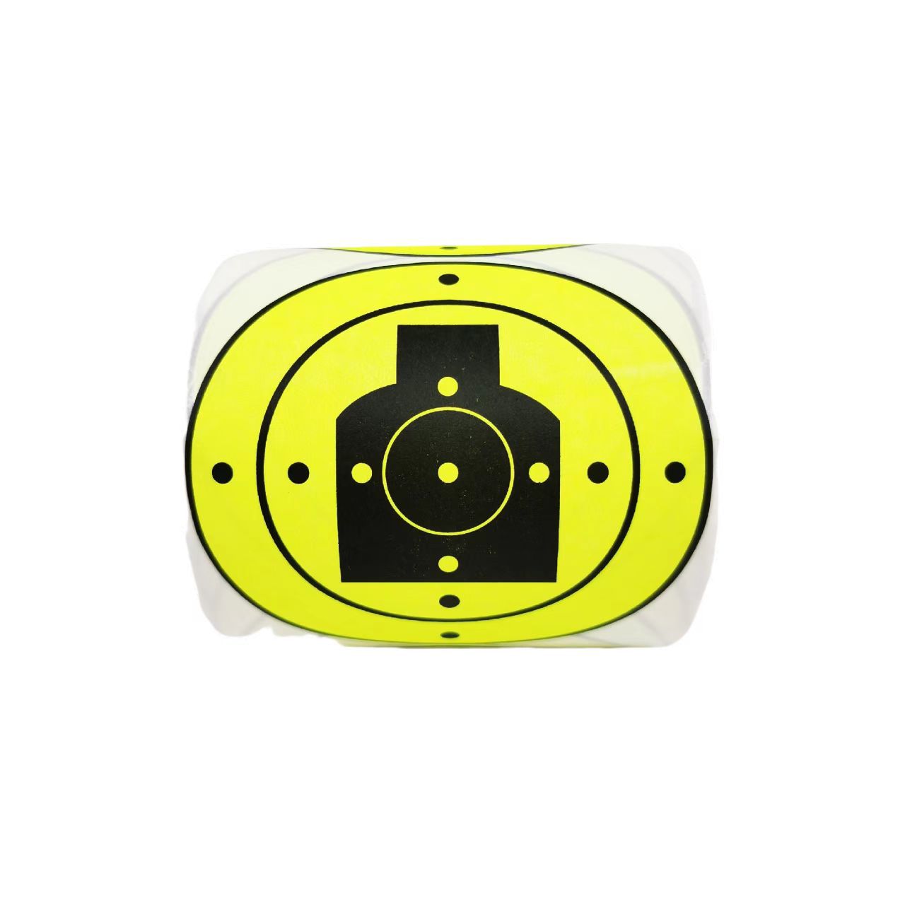 Picture of Shooting target paper wholesale 200 sheets/roll training site outdoor self-adhesive half-body humanoid sticker ring slingshot practice