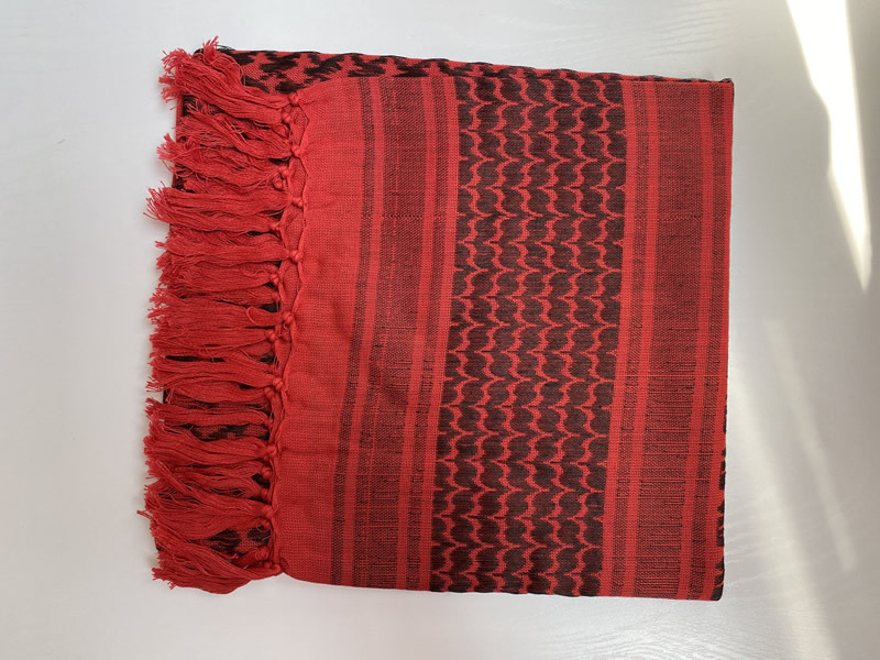 Picture of Eagle Red Arabian Square Scarf Isolation Protective Mask Scarf