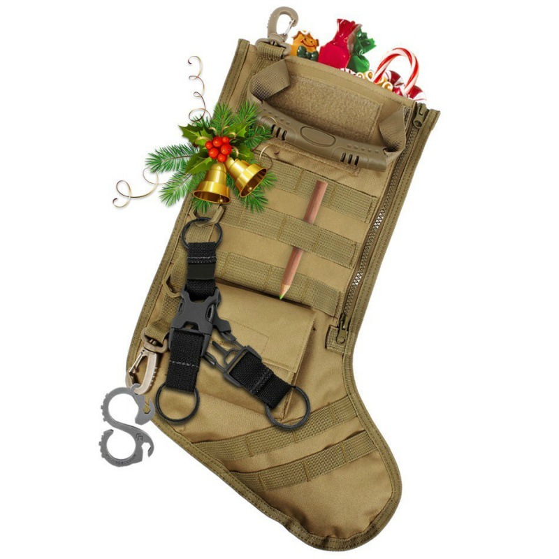 Picture of MOLLE Christmas stocking bag EDC tool storage bag Christmas stocking ornaments multifunctional accessories storage bag