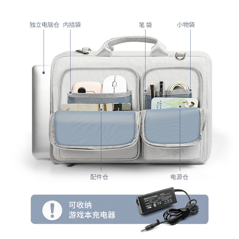Picture of Source Wholesale Laptop Bag Suitable for Apple MacBook Crossbody Bag Lenovo R9000 Savior Shoulder Bag