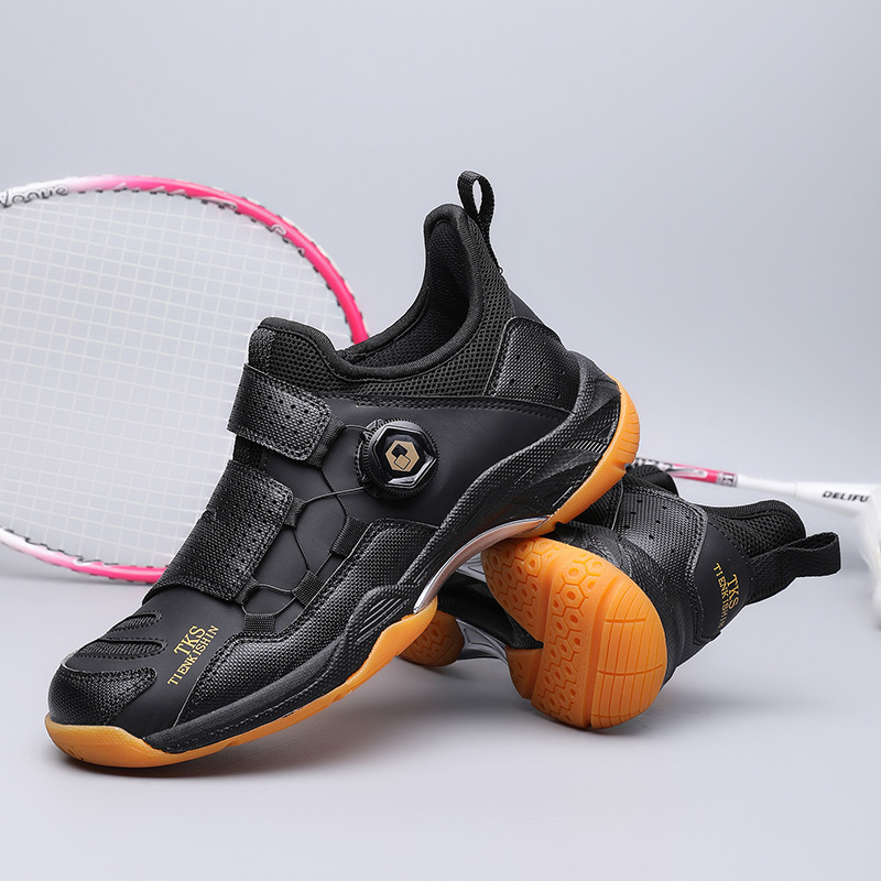 Picture of 2024 autumn and winter new volleyball shoes men's and women's mesh breathable wear-resistant non-slip students professional competition training sneaker