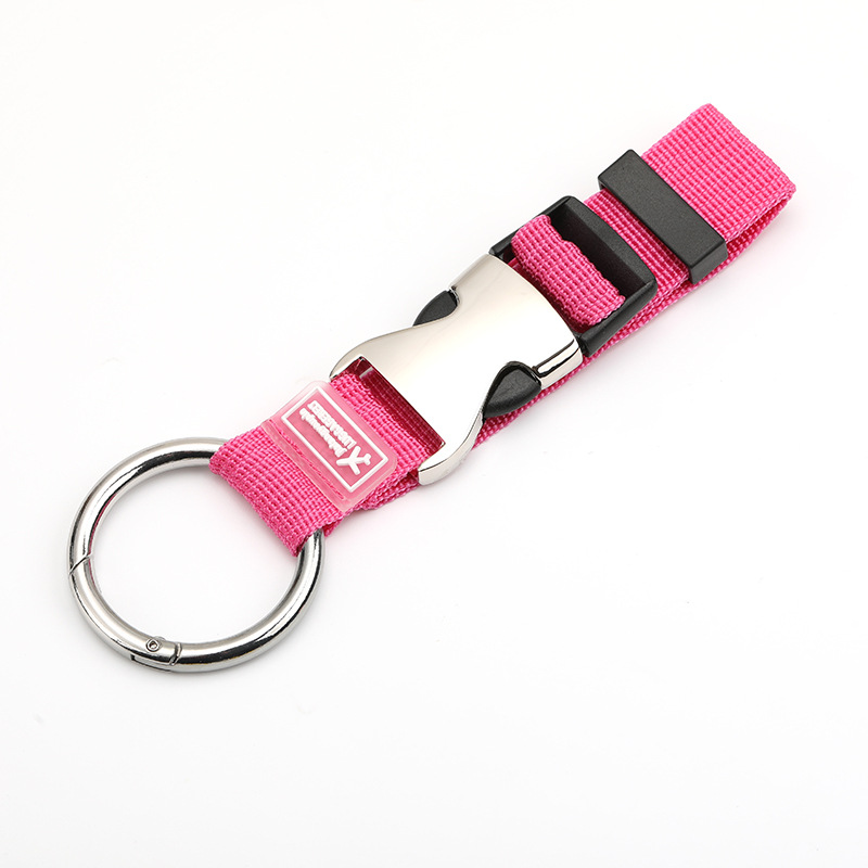 Picture of Luggage Buckle Safety Fixed Strap Backpack External Lanyard Packing Strap Suitcase Strap Metal Lanyard