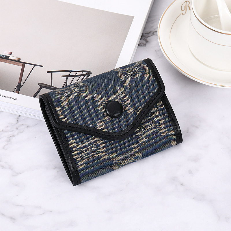 Picture of European and American Retro New Style Card Bag Women's Multi-Card Large Capacity Anti-Degaussing Credit Card Case Student Driver's License Card Case Women