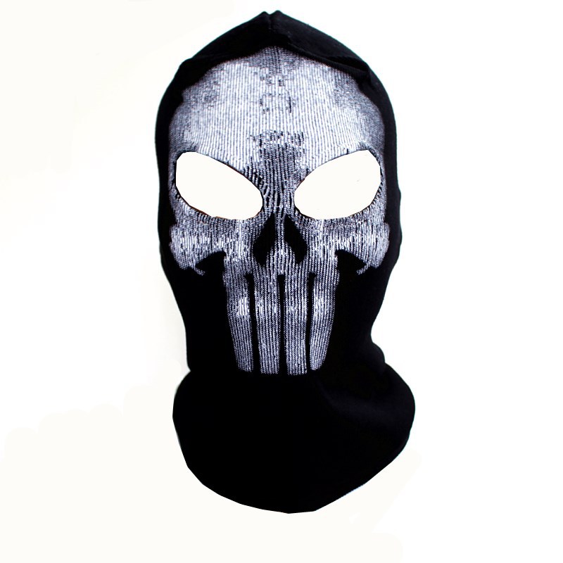 Picture of Deadpool white red hot sale ebay AliExpress Call of Duty Amazon death pure cotton mask