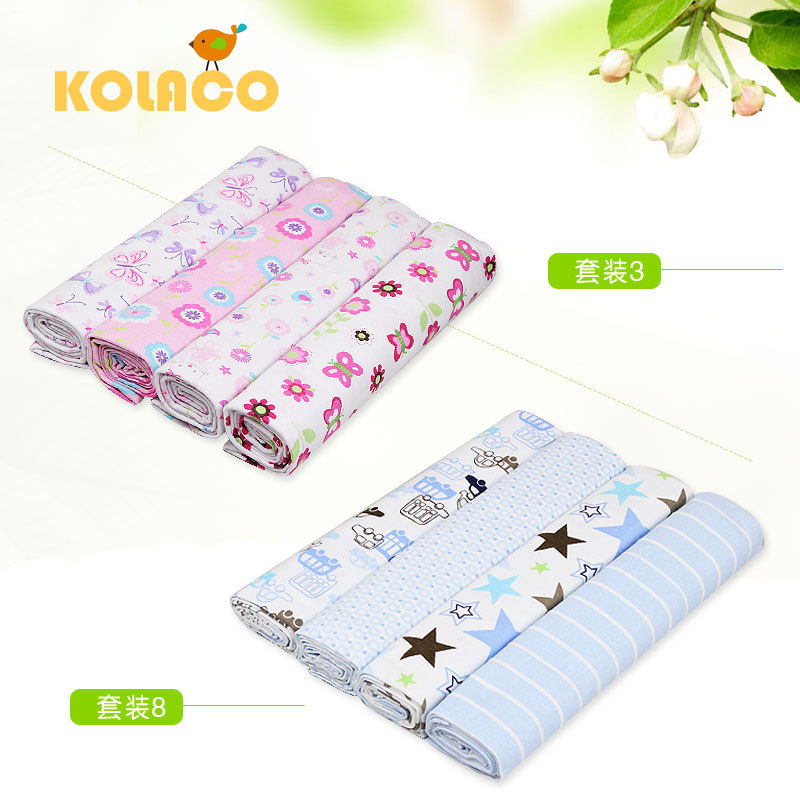 Picture of Cotton Newborn Wrapper Flannel Scrub Baby Sheets Baby Cotton Cusset Diaper