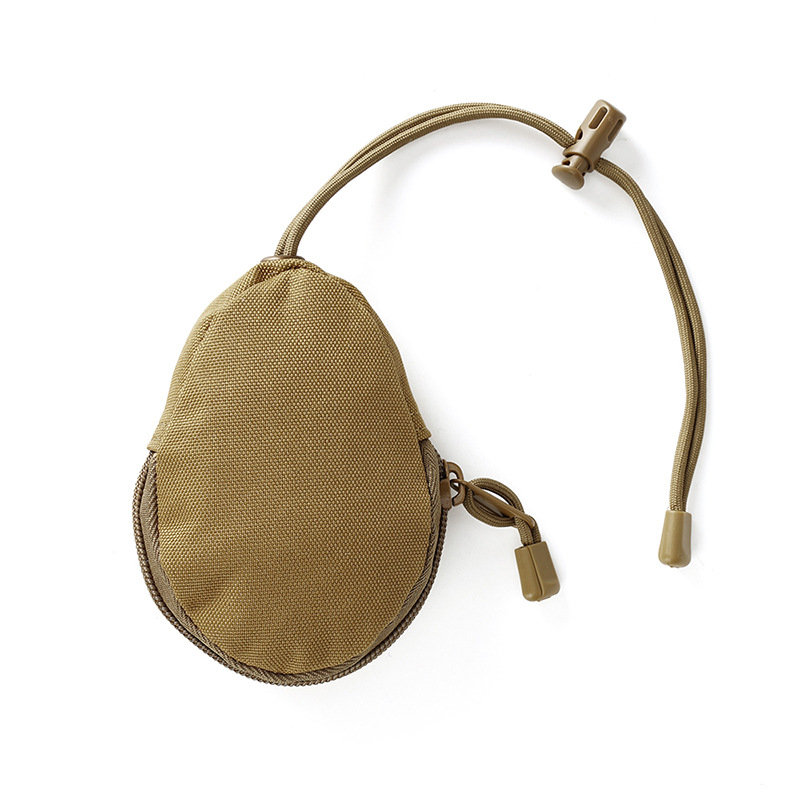 Picture of Outdoor Convenient Key Bag, Military Fan Equipment, Change Clutch Bag, Data Cable Earplug Storage, Drawstring Wrist Bag, Trouser Bag
