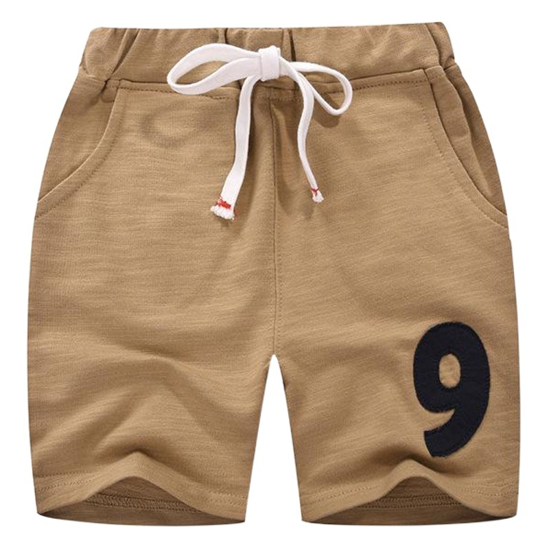 Factory Direct Sales Kidsren's Clothing 2025 New Summer Kidsren's Shorts Five-Quarter Pants Boys Korean Style Digital Sweatpants Dropshipping